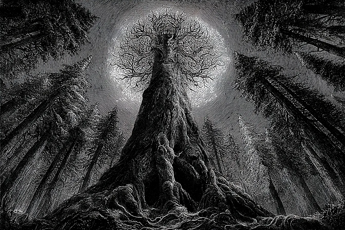Jiǎ Wood Day Master — strength, vision, and the upward reach of the tall tree cover