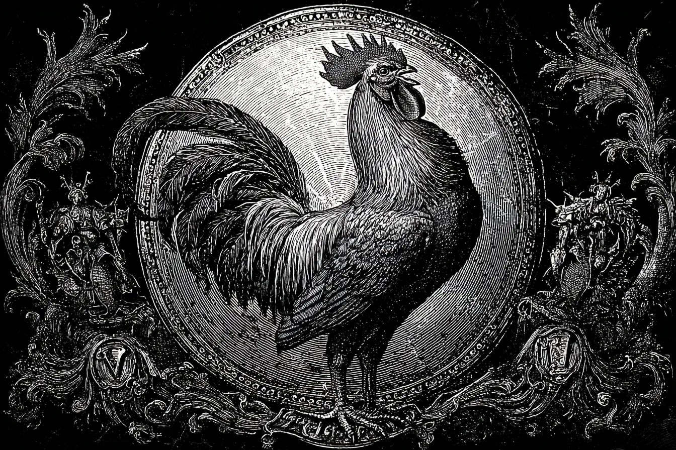 Rooster — precision, reliability, and the gift of clear observation cover